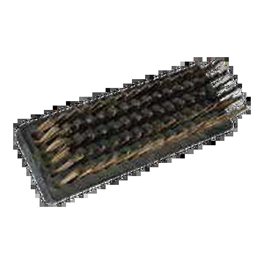 Cepillo de acero rectangular, base plástica - 280 x 33 mm